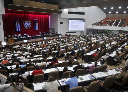 Jornada de trabajo del Parlamento cubano