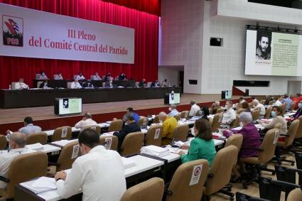 III Pleno del Comité Central del Partido Comunista de Cuba.