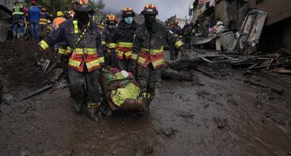 Fuertes precipitaciones en Quito