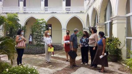 Visita del partido a Camagüey