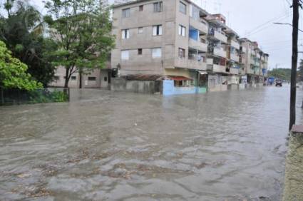 Lluvias fuertes en Matanzas