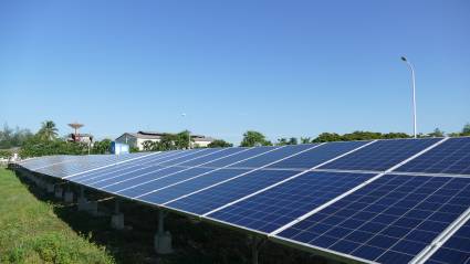 Parque solar fotovoltaico 