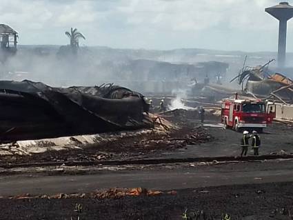  Se declara extinguido el incendio 