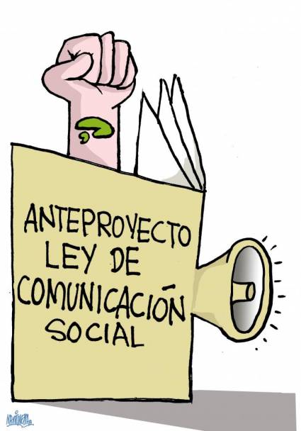 Anteproyecto de Ley de la Comunicación Social