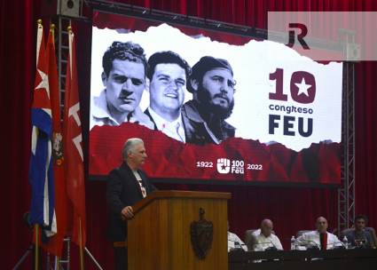 Clausura del 10mo. Congreso FEU