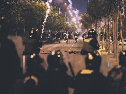 Protestas en Perú tras destitución de Pedro Castillo.