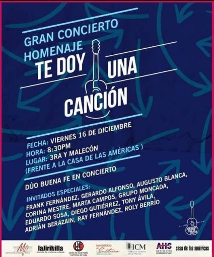 Concierto Te doy una canción