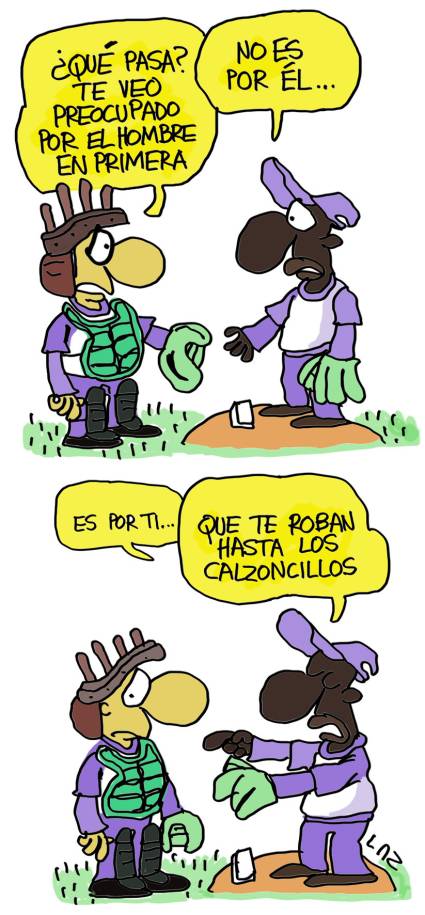 Caricatura de Béisbol
