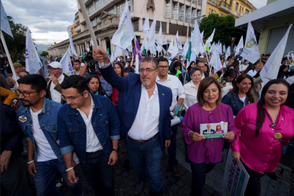 Primera vuelta electoral en Guatemala