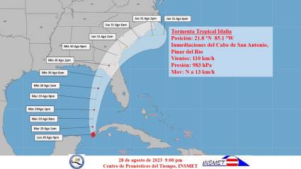 Tormenta tropical Idalia