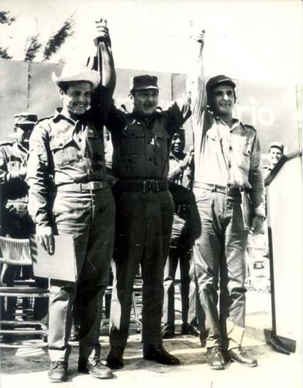 Raúl, el 3 de agosto de 1973, en Camagüey