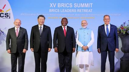 Líderes del Brics