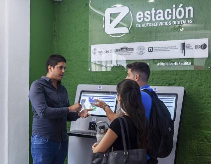 Estaciones de autoservicios digitales 