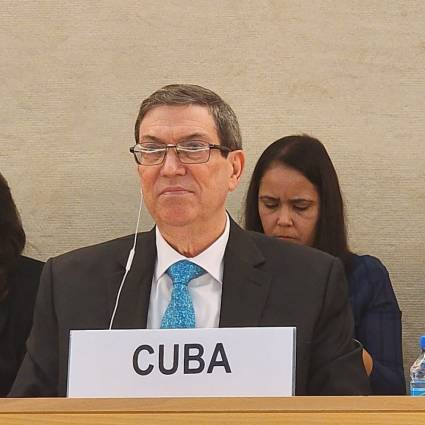 Intervención del canciller de Cuba en Consejo de Derechos Humanos