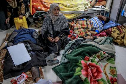 Masiva matanza de palestinos enlutece Gaza