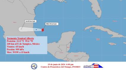 Tormenta tropical Alberto