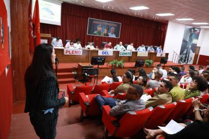 3er. Pleno del Comité Nacional de la UJC