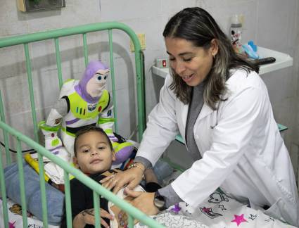 Sala de Oncopediatría del Instituto Nacional de Oncología y Radiobiología de Cuba 
