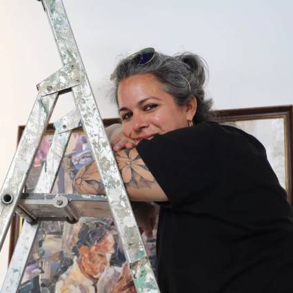 Artista cubana Daymara Orasma