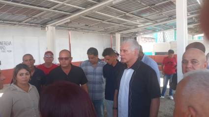 Recorre Díaz- Canel sitios de interés productivos y sociales en Pinar del Río