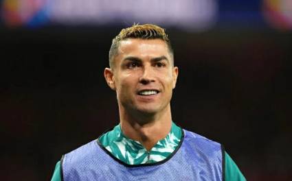 Su suplencia contra Noruega podrá pasar a la historia como el último juego en el cual Cristiano Ronaldo se sentó en el banquillo de Portugal. Foto tomada de Yahoo Sports 