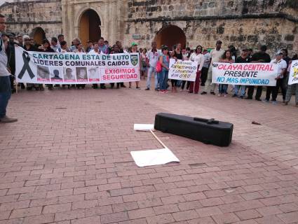 Colombia contra asesinato de líderes comunales