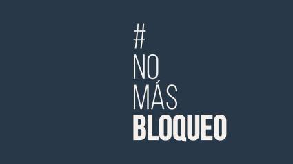 No más al bloqueo