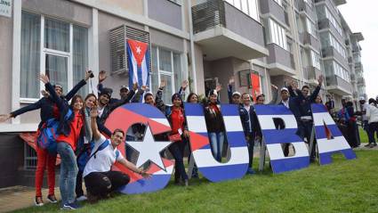 Delegación cubana en Sochi