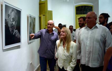 Exposición de Alex Castro sobre Fidel