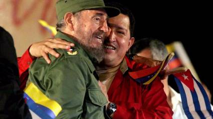 Fidel y Chavez