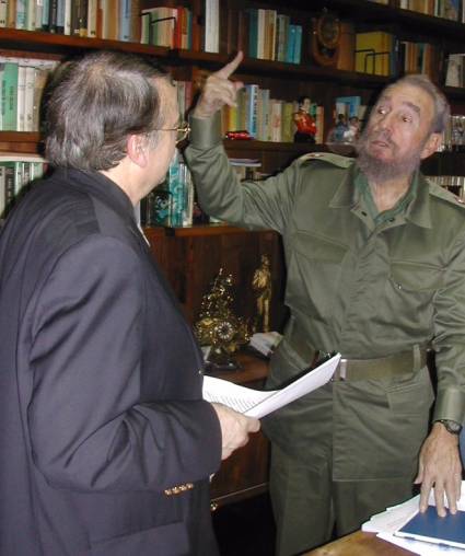 Fidel Castro e Ignacio Ramonet