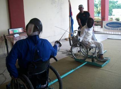 Camagüey es sede del Festival Paralímpico Nacional en las disciplinas de Badminton, Taekwondo y Esgrima en silla de rueda