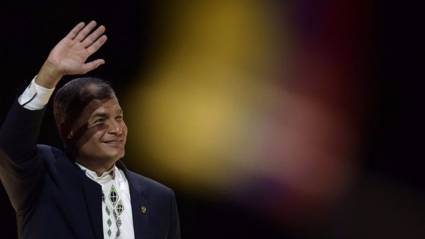 Correa de regreso a Ecuador
