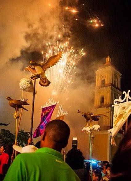 Incendio en las Parrandas de Remedios