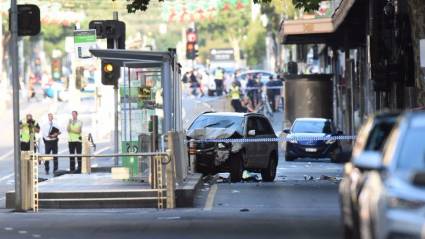 Atropello masivo en Melbourne, Australia