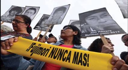 Protestas en Guatemala contra Fujimori