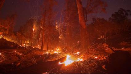 El mayor incendio registrado en California