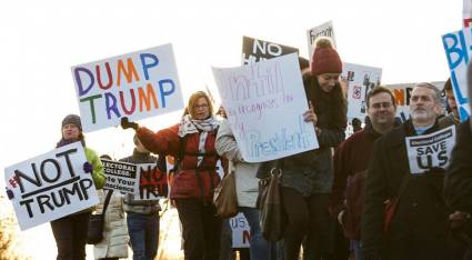 Múltiples manifestaciones en varios países contra declaraciones del jefe de la Casa Blanca