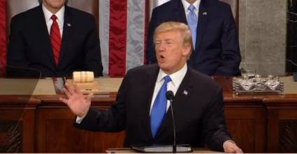 Discurso de Donald Trump sobre Estado de la Unión.