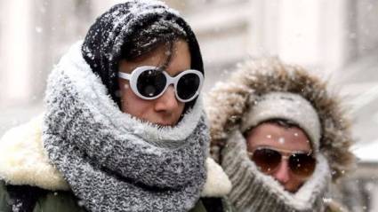 Ola de frío siberiano en Europa.