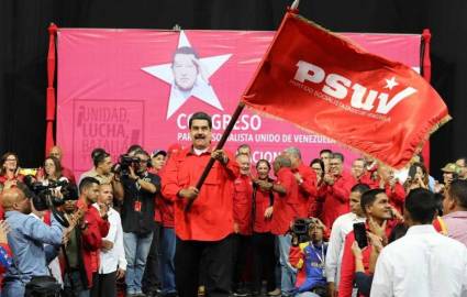 Maduro fue proclamado en el Poliedro de Caracas.