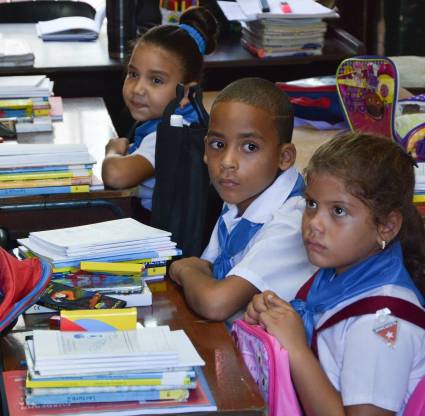 Cada año en Cuba se destina una considerable suma de dinero al sector de la educación.