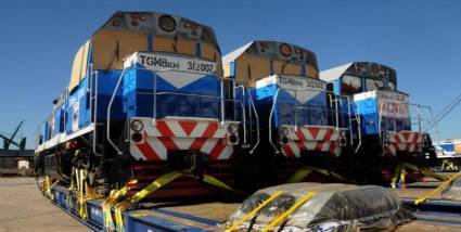 Reciben en Cuba segundo lote de locomotoras rusas