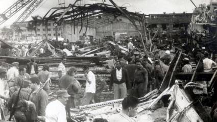 Explosión del barco La Coubre.