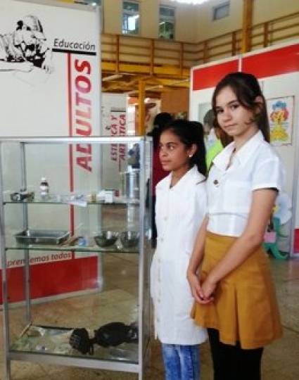 Exposición educación cubana