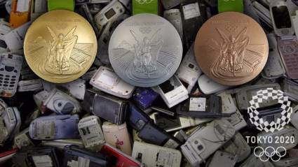 Las medallas de Río 2016 también fueron ecológicas