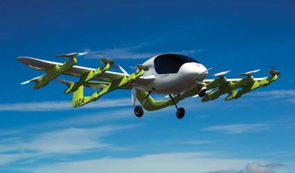 Cora es una especie de dron completamente autónomo, puede viajar a 150 kilómetros por hora y es totalmente eléctrico con un alcance destino de 100 kilómetros