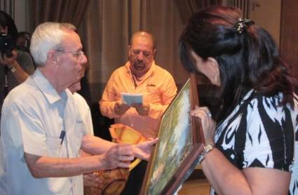 Eusebio Leal recibe homenaje en Matanzas