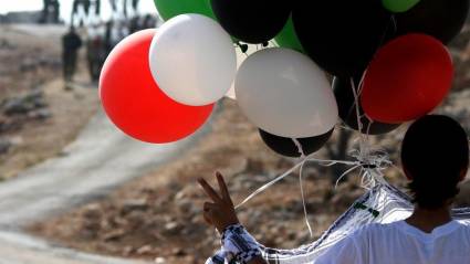 Niños palestinos