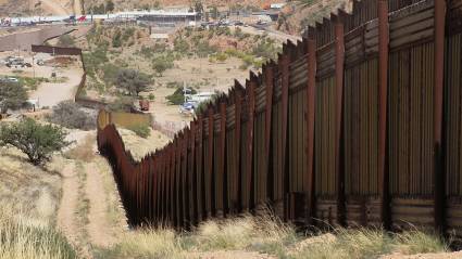 La frontera México Estados Unidos.